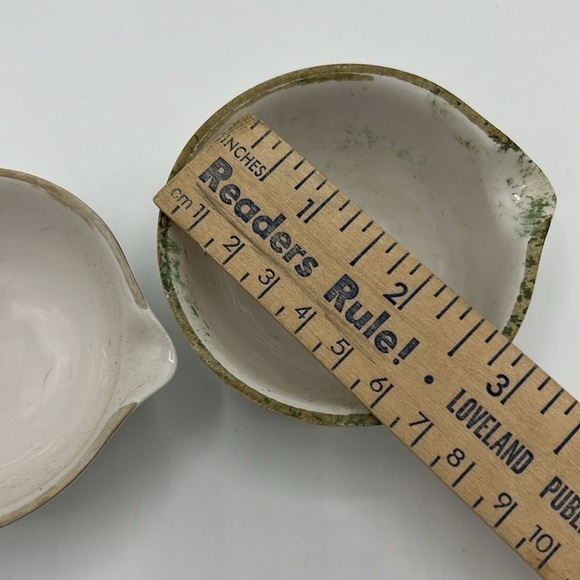 COORS VINTAGE PORCELAIN CRUCIBLES SET of 8 - Picture 3 of 10